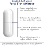 Eye Health Supplement – 14 Essential nutrients for Clear Vision, Blue Light Protection, and Long-Term Eye Health. Supports Clarity and Eye Wellness. 60 Capsules. (3 Pack)