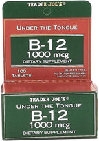 Trader Joe's Under The Tongue B-12 1000 mcg Dietary Supplement, 100 Tablets