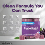 kindnature DIM Gummies 100mg – Hormone Balance Support for Women – Diindolylmethane Supplement for Estrogen Metabolism, Menopause & Skin Wellness – Vegan, Non-GMO, Gluten-Free – 60 Gummies