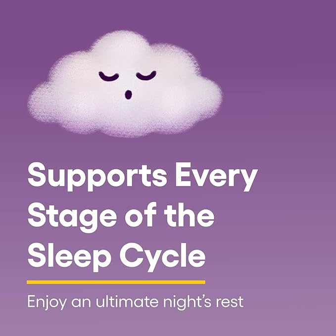 Natural Factors Tranquil Sleep - Calm Sleep Health Supplement - Relaxation Support Supplement with Melatonin & 5-HTP - 60 Chewable Tablets (30 Servings)