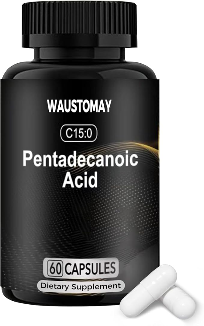 Pentadecanoic Acid, Non-GMO - 60 Capsules