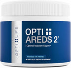 Opti + AREDS 2 Supplements | Vision & Eye Health Supplements for Adults | Includes Lutein, Zeaxanthin, Zinc, and Vitamin C for Macular Support* | 90 Softgels / 45 Servings