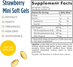 Nordic Naturals Ultimate Omega Jr., Strawberry - 90 Mini Soft Gels - 680 Total Omega-3s with EPA & DHA - Brain Health, Mood, Learning - Non-GMO - 45 Servings