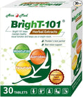 BrighT-101, Dietary Supplement for Eye Health, Reduces Eye Fatigue and Strain, Supports Dry Eye Like Syndrome, Support Night Vision, 30 Tablets.