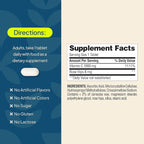 Nature's Wonder Vitamin C 1000 mg with Rose Hips Tablets for Immune Health, 250 Servings, 250 count