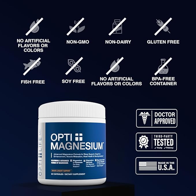 Opti + Strength & Recovery Bundle - Creatine, Triple Magnesium & rTG Omega-3 Supplement Kit | Supports Muscle Performance, Recovery & Joint Wellness* | 3-Product Active Lifestyle Pack
