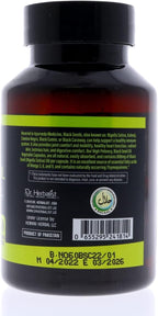 Dr. HERBALIST Black Seed Oil Capsules 1600mg - Cold Pressed Nigella Sativa Softgels with Thymoquinone | Supports Overall Wellness & Immune Vitality* | Halal, Non-GMO | 60ct