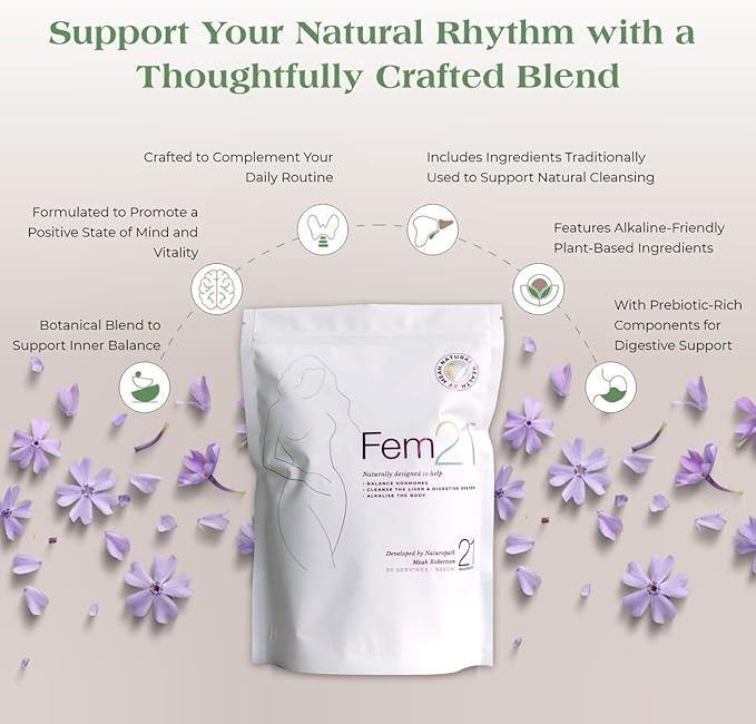Nutritional Supplement, Herbal Blend with 21 Superfoods for Women’s Wellness and Vitality, with Prebiotics, Probiotics and Antioxidants, 3-Month Supply, 900 g