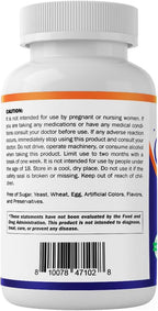 Vitamatic Melatonin 60 mg Fast Dissolve Tablets - 60 Vegan Natural Berry Flavor Tablets - Non-Habit Forming - Non-GMO, Gluten Free (1 Bottle)