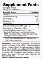 berkley jensen Triple Strength Glucosamine Chondroitin MSM Boswellia Complex 2703 mg, Joint Support Supplement for Women & Men, NSF Certified, 200 Tablets (Pack of 1)