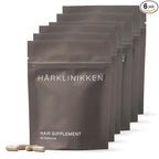 Harklinikken Hair Supplement - 60 Capsules, Pack of 6 - Visibly Thicker, Denser Hair in 3+ Months - Suitable for Men & Women