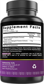 Oxify Lutein 20 mg | 240 Tablets | Gluten-Free, Non-GMO | Supplement Made in USA
