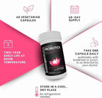 Intelligent Labs Women's Probiotics Formula with Cranberry Extract, D-Mannose and Prebiotics All in one, 6 Billion CFU Probiotic, One Capsule a Day, 60-Day Supply, Third-Party Verified for Purity