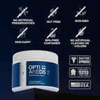 Opti + AREDS 2 Supplements | Vision & Eye Health Supplements for Adults | Includes Lutein, Zeaxanthin, Zinc, and Vitamin C for Macular Support* | 90 Softgels / 45 Servings