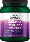 Swanson Collagen Peptides Unflavored 19.75 oz Pwdr