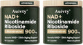 NAD+ Nicotinamide Riboside with Resveratrol 900 mg, Liposomal Dietary Supplement – Pack of 2 (2 × 90 Capsules) – Cellular Energy & Healthy Aging Support (2)