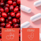 Gemma Stay On Tract Cranberry Supplement - Urinary Tract Support for Women - 36mg of Cranberry PACs and 1,000mg of D-Mannose 60 Count (Pack of 1)