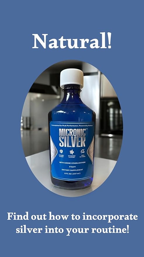Micronic Silver Dietary Supplement 8oz 27ppm