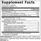 LIVERITE Liver Aid with Milk Thistle 60 Capsules, Supports Healthy Liver Function, Cleansing, Energy & Daily Wellness