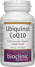 Bioclinic Naturals Ubiquinol Softgels, 60 Count