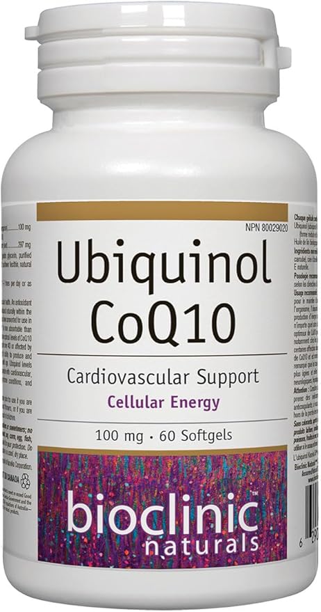 Bioclinic Naturals Ubiquinol Softgels, 60 Count