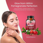 Pomegranate Extract Capsules – Antioxidant & Immune Booster for Men & Women – Heart, Skin & Joint Support – Polyphenol-Rich Supplement – 100 Vegan Capsules