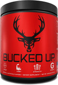 Bucked Up Pre Workout 6 Grams Citrulline, 2 Grams Beta Alanine, and 3 Other Registered trademarked Ingredients (Grape)