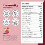 Immunity + Hydration Electrolyte Drink | Elderberry & Zinc Immune Support Hydration Packets | Vitamin C 1000mg | Immune Support Supplement | Emergency Elderberry Vitamin C and Zinc