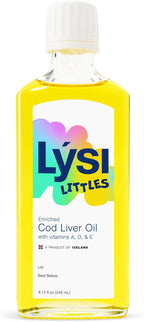 LYSI Liittles Childrens's Omega Lemon Cod Liver Oil, 8.12 OZ