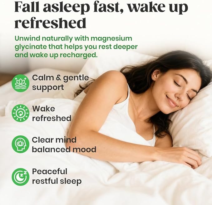 60 Day Supply Magnesium Glycinate 400mg Gummies with Ashwagandha, L-Theanine, CoQ10, Vitamin D3 & B6, Sugar Free Magnesium Gummies for Adults & Kids, Stress Relief, Sleep & Calm, Vegan, Gluten Free