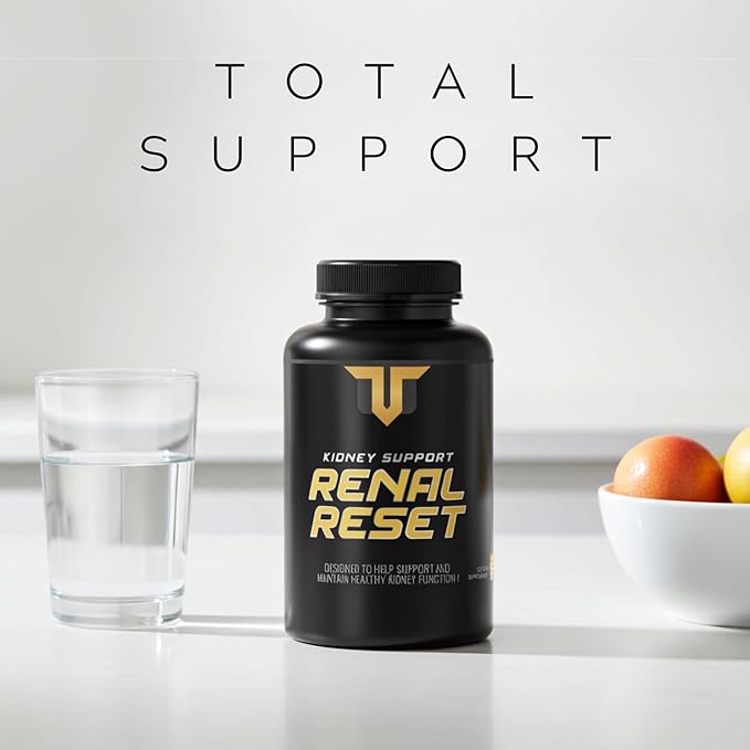 Troponin Nutrition Renal Reset Kidney Support Organic Astragalus Powder Grape Seed Extract, Ginger Extract