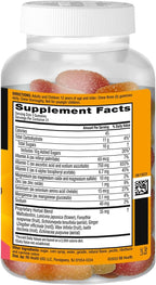 Airborne 750mg Vitamin C Immune Support Supplement Gummies for Adults, Assorted Fruit Flavor, Gluten Free Crafted Blend with Powerful Antioxidants Vitamins A C & E, 63 Gummies (3 Pack)