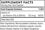 THORNE - Essential Vitamins Bundle: Vitamin C & D-5000 Complex - Immune, Bone Health, and Energy Support - 60 to 90 Servings