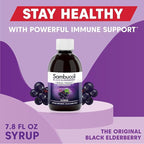 Sambucol Black Elderberry Syrup Original Formula, 7.8 Ounce Bottle
