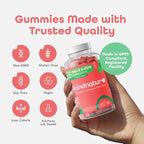 kindnature Myo-Inositol & D-Chiro Inositol Gummies for Women – 2000mg + 50mg, Ideal 40:1 Ratio – with Vitamin D & Folate – Hormone Balance & Fertility Support – Vegan, Watermelon Flavor (120 Gummies)