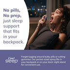 Can-i Sleep Aid Spray for Adults – Fast-Acting Sleep Spray for Sleeplessness, Travel & Students – Fall Asleep Fast & Stay Asleep – Melatonin Spray with GABA & 5-HTP – 180 Servings (6 Pack)