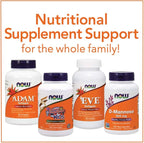 NOW Foods AdamTM Men's Multiple Vitamin -Softgels,180 Count (Pack of 1)