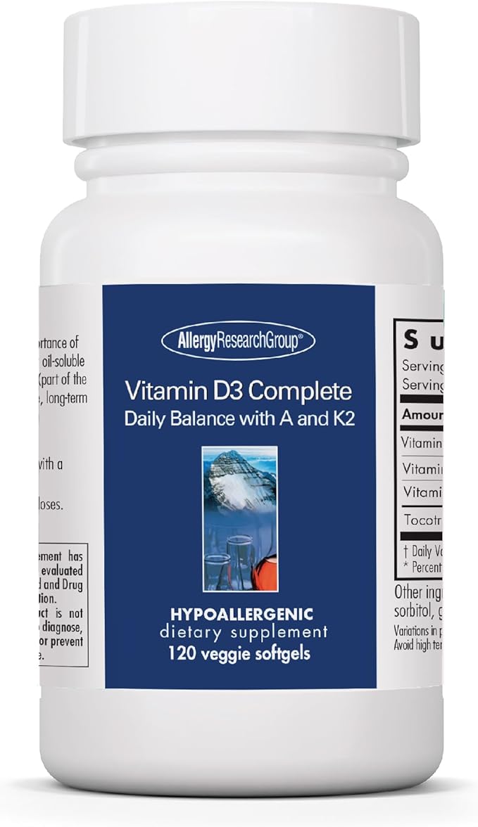 Allergy Research GroupVit D3 Complete 120 ct