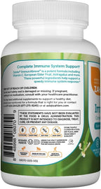 Zahler ImmunAbreve, Powerful Immune System Support, Contains Vitamin C Pantothenic Acid Echinacea and More, Certified Kosher (180 Capsules)