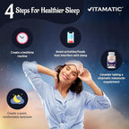 Vitamatic Melatonin 20mg for Sleep Support | Vegetarian, Non-GMO, Gluten Free | HIGH Potency 20 MG | Natural Berry Flavor 120 Fast Dissolve Tablets - 2 Pack - 240 Count