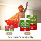 Waterfall D-Mannose Children Melt in the Mouth Tablets with a hint of Strawberry. Suitable for Boys & Girls, 3 Years + | 100 Count
