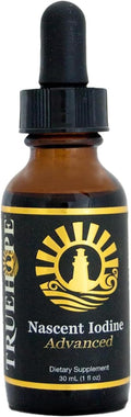 Pure Nascent Iodine Liquid Supplement - Potent Tincture, Fast-Absorbing, No Fillers, Binders or Additives, Pure Nascent Iodine Advanced 2% Drops 1 Fl Oz, 30 ml