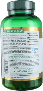 Nature's Bounty Fish Oil 1000 mg Omega-3, 220 Odorless Softgels (Pack of 3)