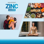 Puregen Labs Zinc Sulfate 220 mg Dietary Supplement Tablets - 100 Count (Pack of 2)