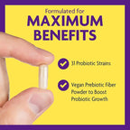 InnovixLabs Multi Strain Probiotics for Women & Men - Probiotic Supplement - 50 Billion CFU - Gut Health, Immune Support, Digestion, Lactobacillus Acidophilus, Prebiotics and Probiotics, 60 Capsules