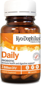 Kyolic Kyo-Dophilus Daily Probiotic, Immune Health & Digestive Support*, 90 Capsules