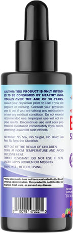 Vitamatic 2 Packs Fast Acting Liquid Vitamin B12 5000 mcg (Methylcobalamin) - Natural Berry Flavor - Sublingual Supplement - Faster Absorption - 2 OZ