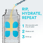 DripDrop Sugar Free Hydration Packets - Zero Citrus Variety Pack - Single Serve Electrolytes Powder Drink Mix - Cherry Limeade, Citrus, Orange, Strawberry Lemonade - Non-GMO, Gluten Free - 32 Sticks