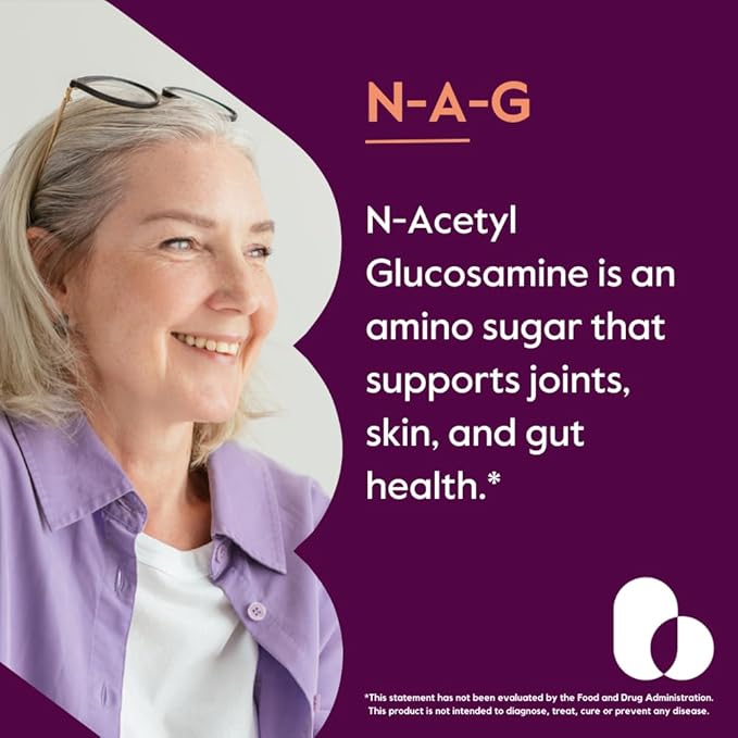 BESTVITE N-Acetyl Glucosamine (N-A-G) 700mg (120 Capsules) - No Stearates - Non GMO - Gluten Free