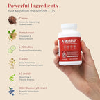 VitalBP - 4 Pack - Support for Normal Blood Pressure - Supports Blood Flow & Arteries - with CoQ10, L-Citrulline, and K2 & D3-60 Capsules